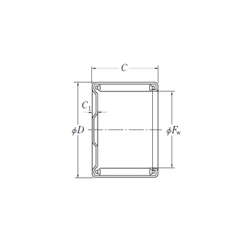 MF-4020 NSK Needle Roller Bearings #1 image