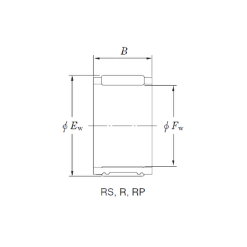 RS354013 KOYO Needle Roller Bearings #1 image